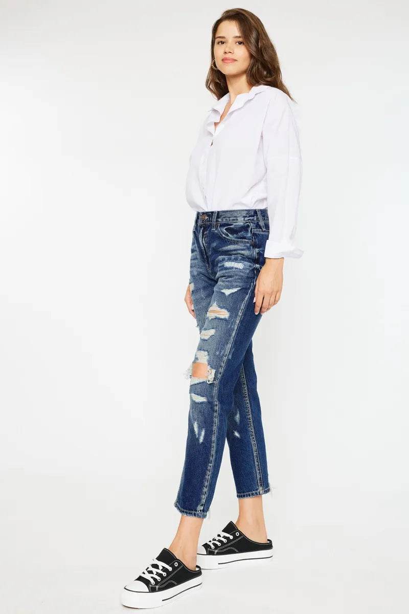 Kancan High Rise Distressed Mom Fit Jeans Trendsi e3f985a070d947b9b8ebb6d378e705b4-Max-Origin