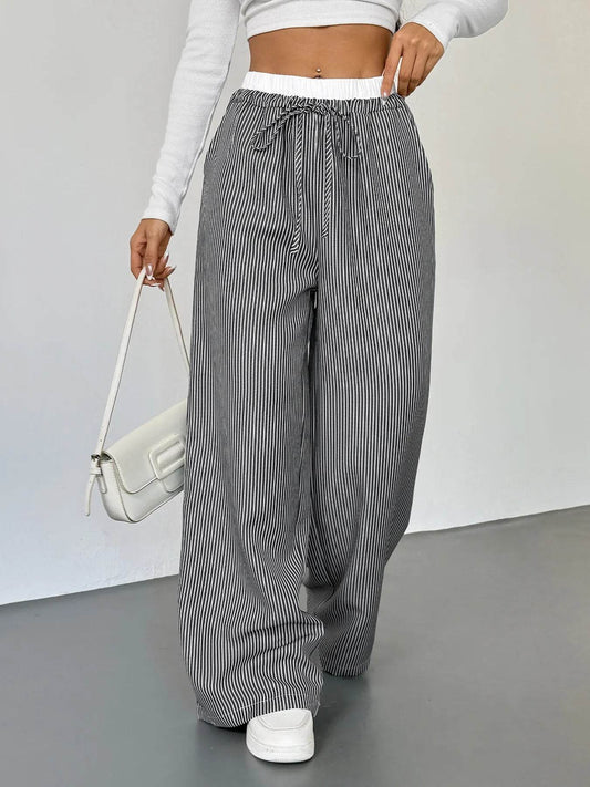 Striped Wide Leg Drawstring Pants Trendsi e42e0e2306504144be1bd3da2ee8647d-Max-Origin