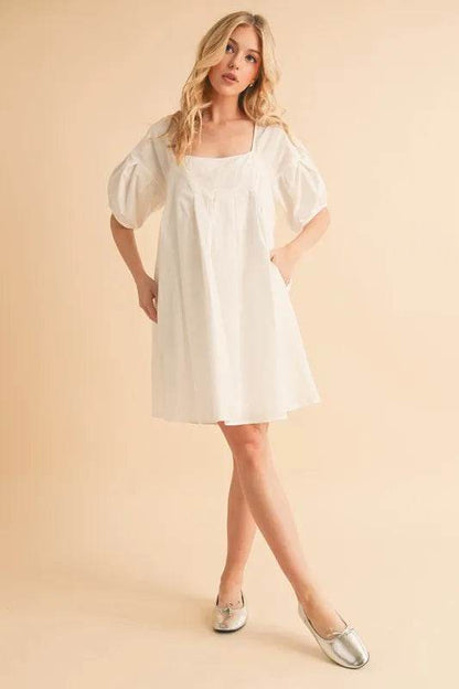 Aemi + Co Square Neck Babydoll Dress with Pockets Trendsi e43199ee6f5e47a0a10874377bc0319c-Max-Origin