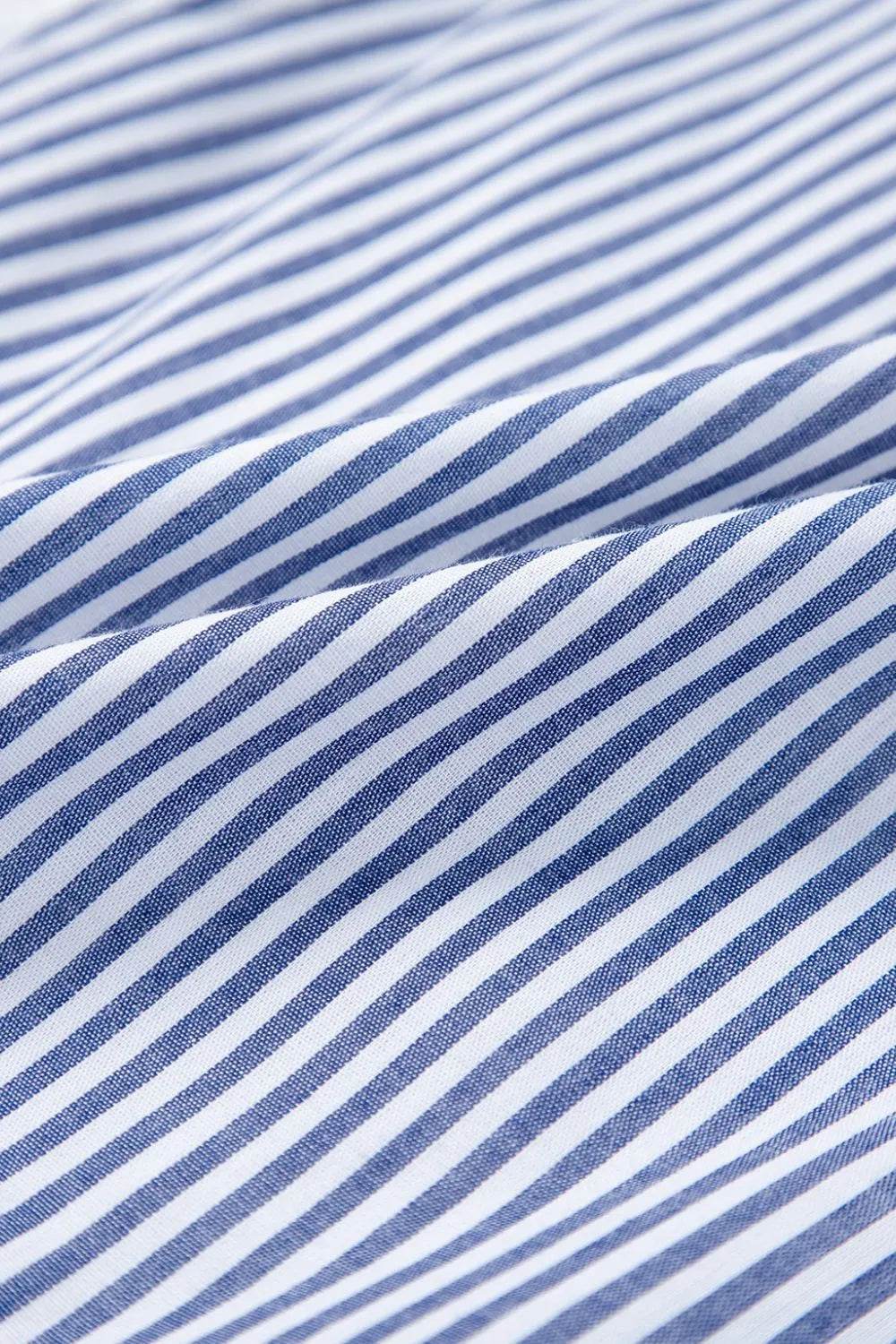 Stripe Sleeveless Notched Ric Rac Mini Dress Trendsi e4e484f1-cc5c-4ff0-81af-e5fc4eb61056-Max-Origin