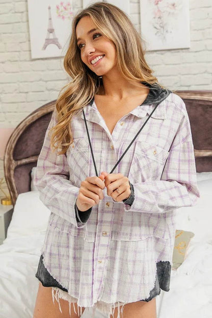 BiBi Casual Check Shirts With Hood Trendsi e4f15afd19274d63bdf8ed814cc3170b-Max-Origin