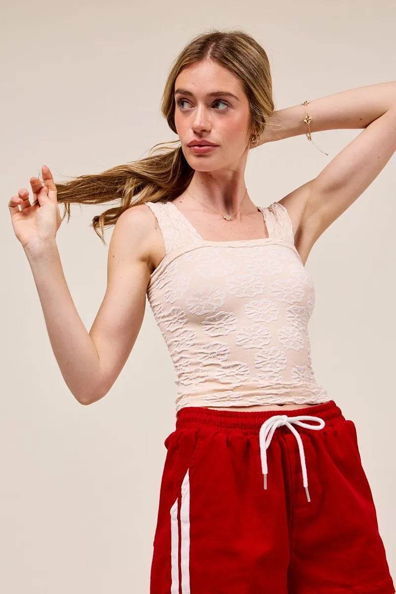 SO ME Two Tone Floral Seamless Tank Top Trendsi e4f27016a5b747dcae996266e6ee64b6-Max-Origin