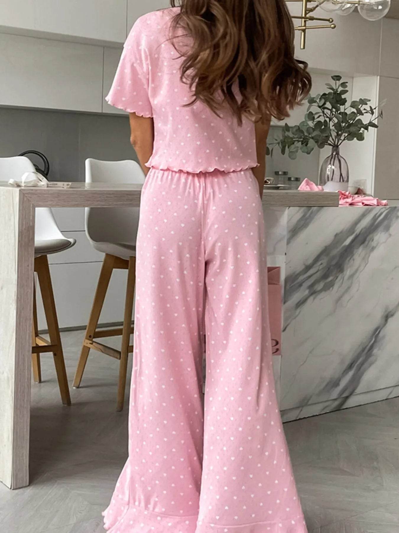 Polka Dot Round Neck Top and Pants Lounge Set Pink Trendsi e51e8168-216e-4706-886e-e6ac6041efca-Max-Origin