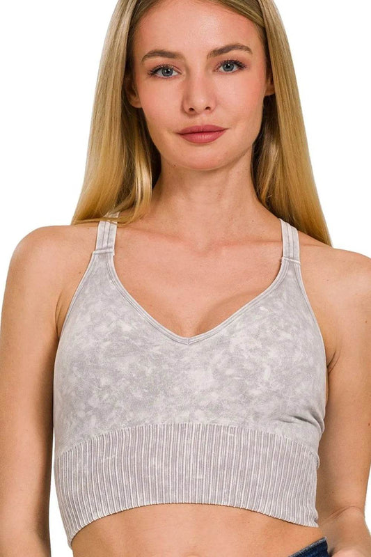Zenana Washed Crisscross Strap Back Seamless Tank Top SLEET Trendsi e54612d5-f40e-4998-a310-b803ae9f891f-Max-Origin