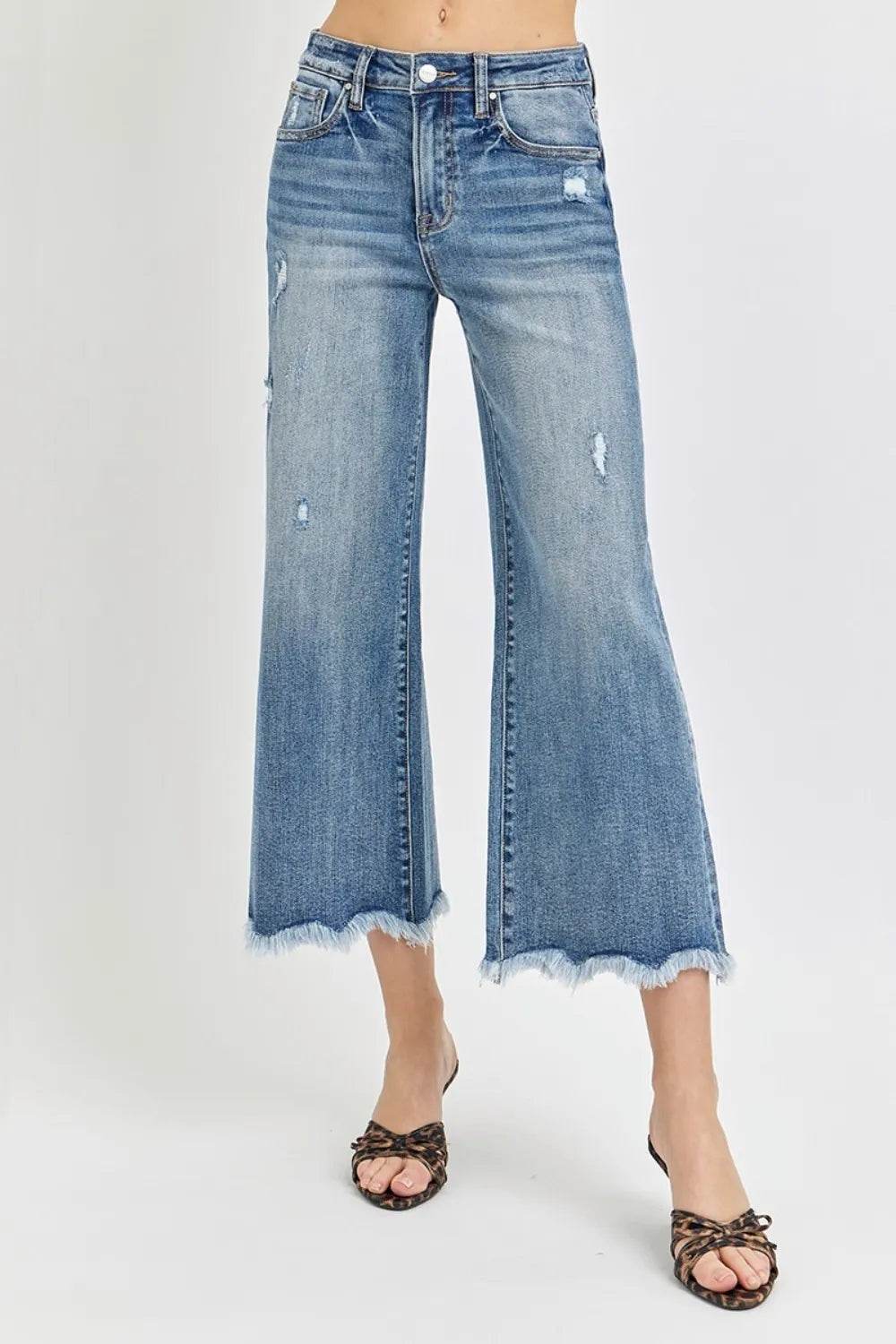 Risen High Rise Cropped Flare Jeans Dark Trendsi e5eacfb0-4184-4fef-9f70-c41cb93aa8bb-Max