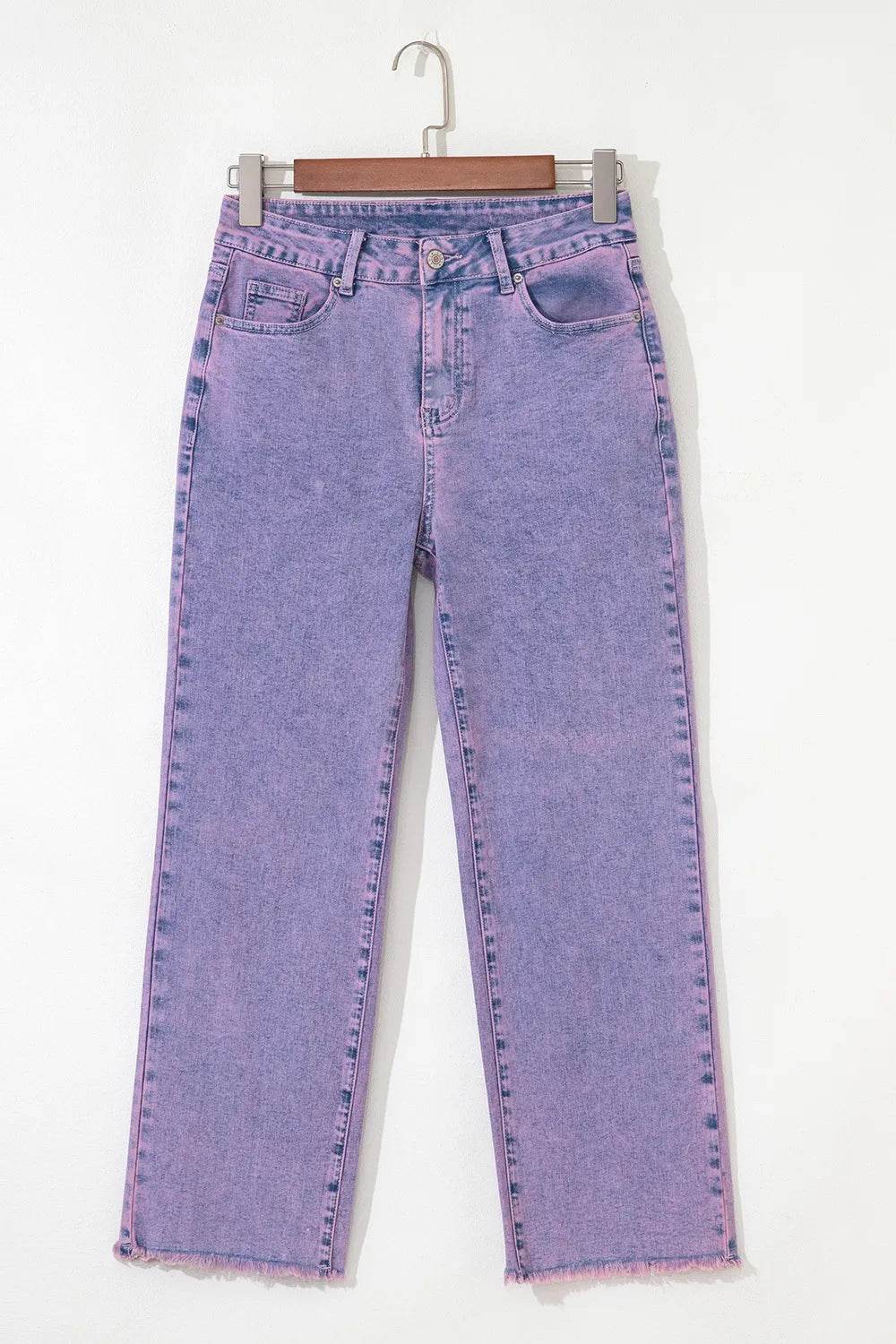 Washed Raw Hem Cropped Jeans Trendsi e61a875a-bff7-4f69-a240-8e15dcb49895-Max-Origin