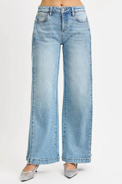 RISEN Mid Rise Wide Barrel Transferable Leg Snap Jeans Trendsi e68e6de477c24f4f982df3d996cb7107-Max-Origin