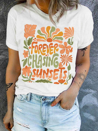 FOREVER CHASING SUNSETS Round Neck T Shirt Trendsi e7027e2d13e248249e873ed364f890a7-Max-Origin