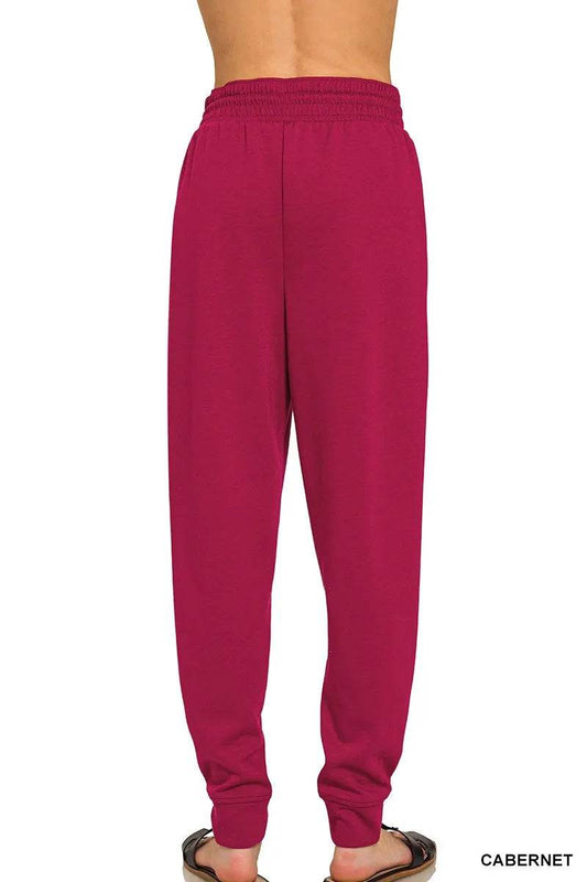 Zenana Drawstring Scuba Sweatpants with Pockets Trendsi e755fb58ee3c4c8798ae7152199c2db0-Max-Origin