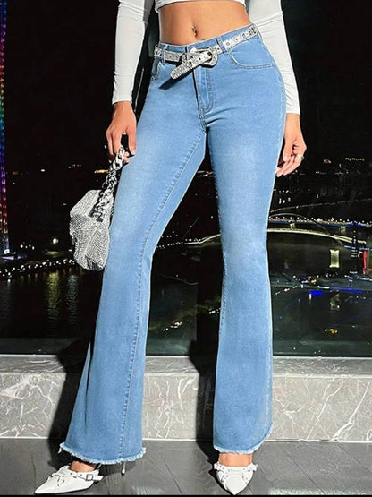 Raw Hem Bootcut Jeans with Pockets Light Trendsi e795f9f7-5f6b-4c1b-b790-2f26a1022fa2-Max