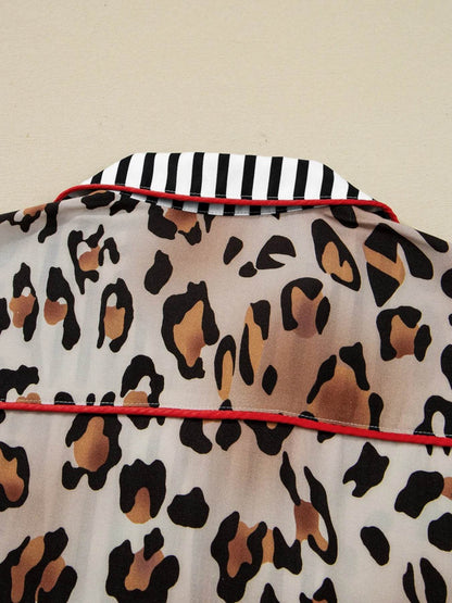 Leopard and Striped Trim Shirt and Pants Set Trendsi e83d1f00-7e29-4201-b6d4-892711c7d149-Max-Origin