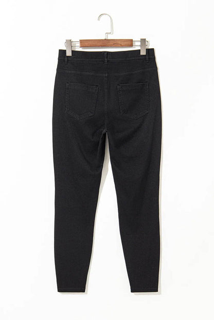 High Waist Jeans with Pockets Trendsi e8421cb3-f62c-4801-8d27-9c8c9802507d-Max