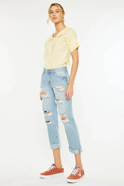 Kancan Mid Rise Distressed Boyfriend Jeans Trendsi e8af1a13c39f4378aff85bb2f5a1e937-Max-Origin