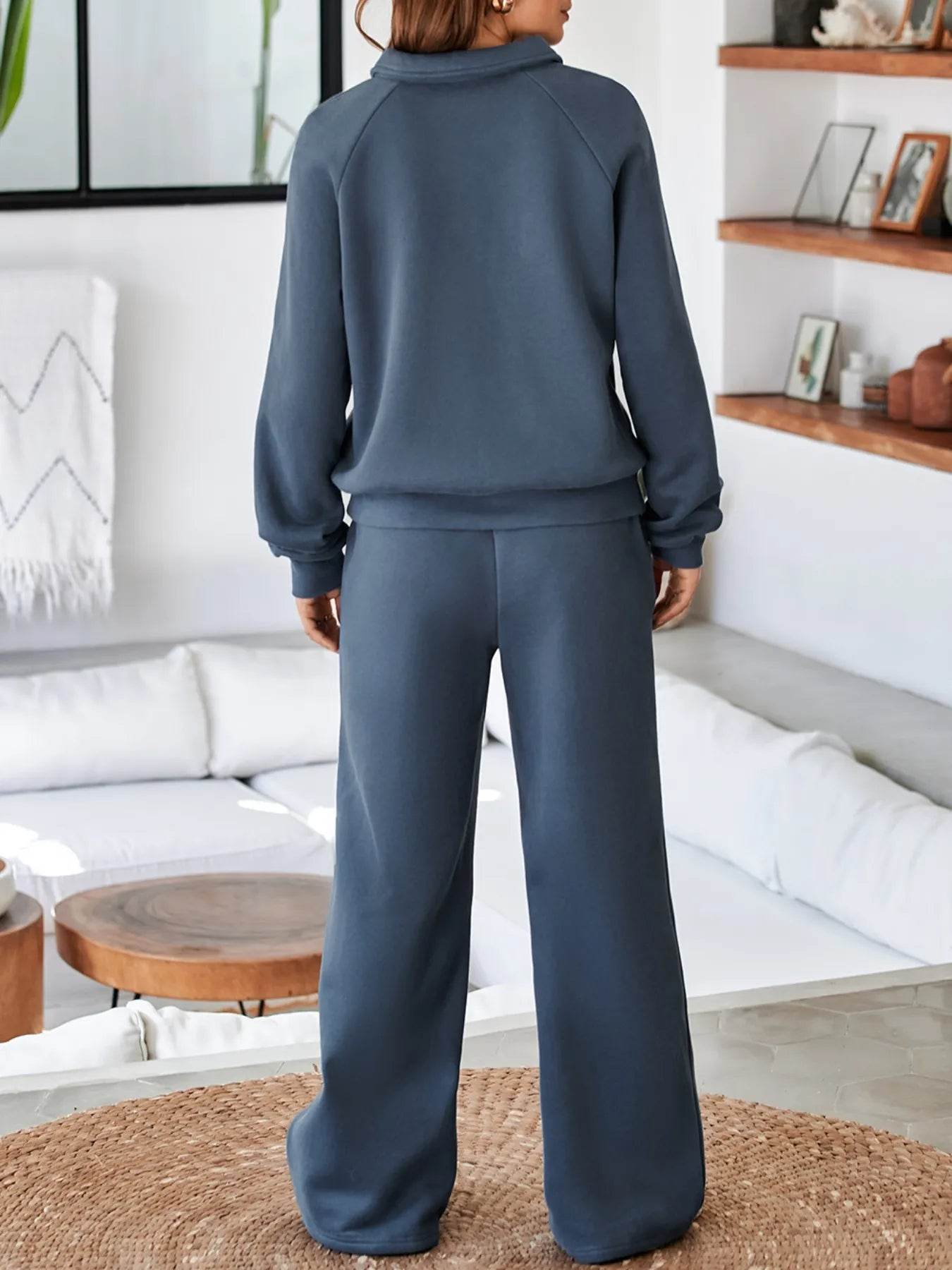 Collared Sweatshirt and High Waist Pants Active Set Trendsi e8c65ed9-8971-4395-bfeb-d7982ec0d4c3-Max-Origin