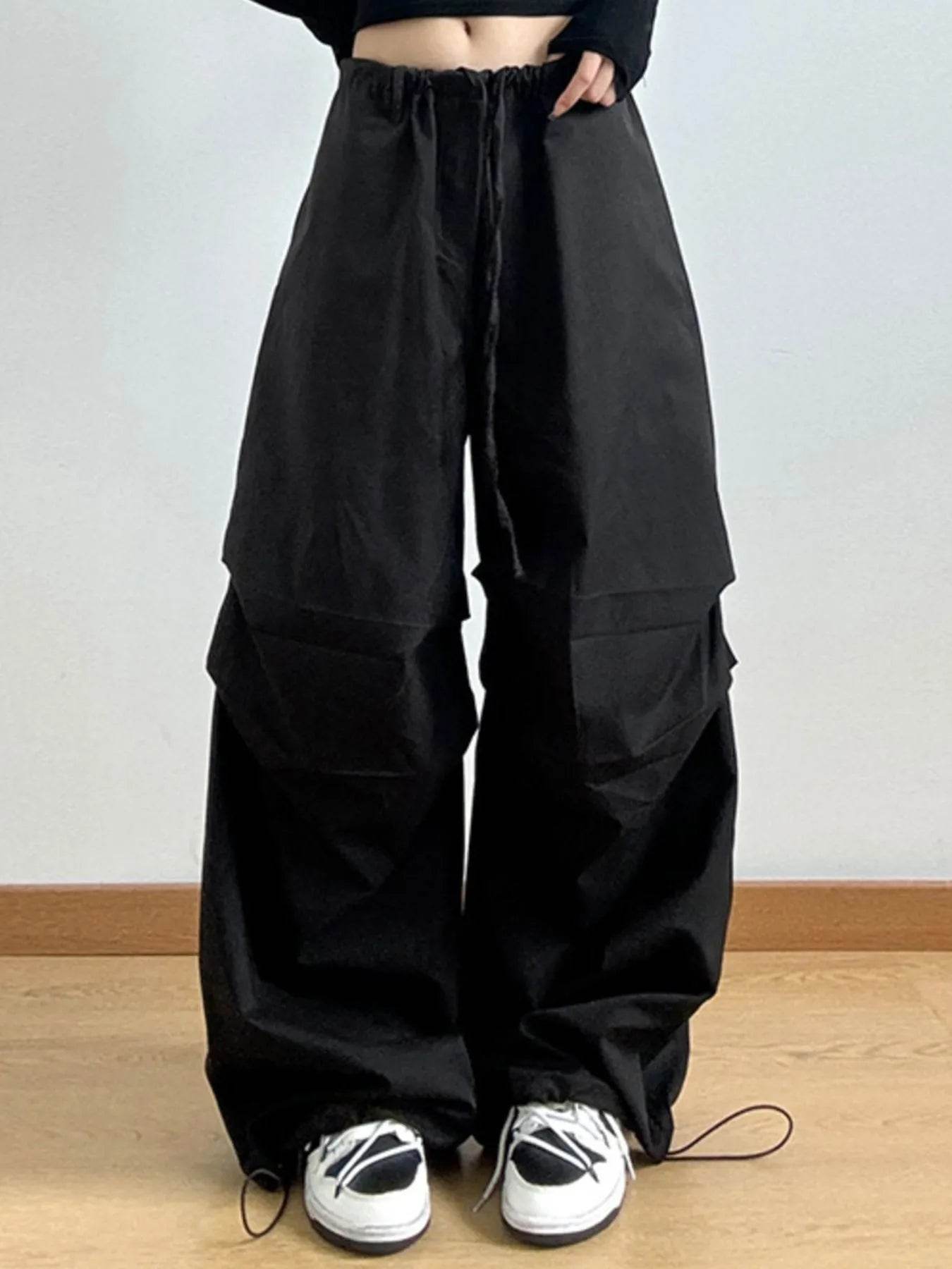 Wide Leg Casual Drawstring Pants Trendsi e9583008-5ac8-4a70-b0a8-0766ec7ee00e-Max-Origin