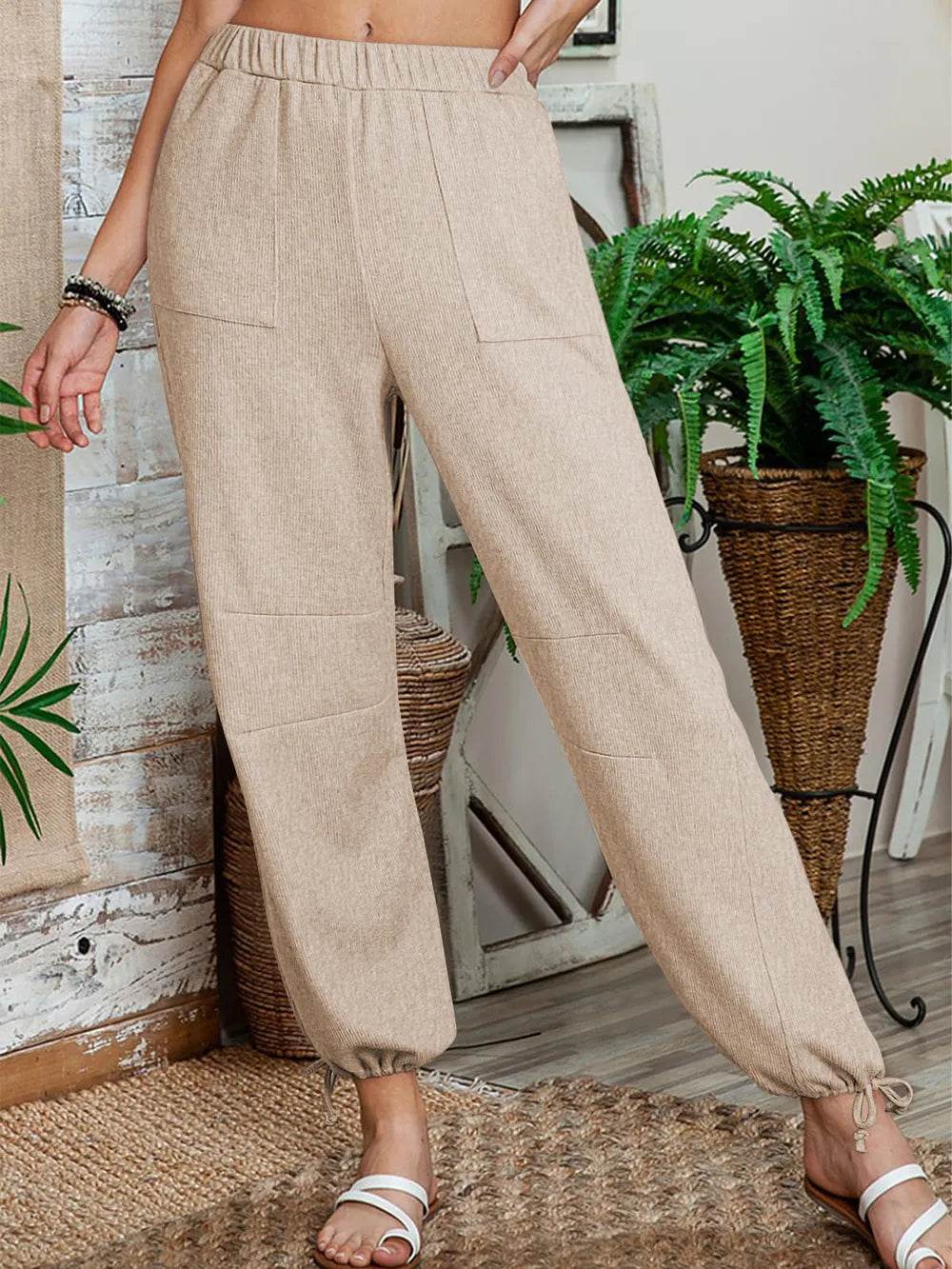Drawstring Elastic Waist Joggers Trendsi e95bc14a-d217-4050-98c3-c49d57f18265-Max