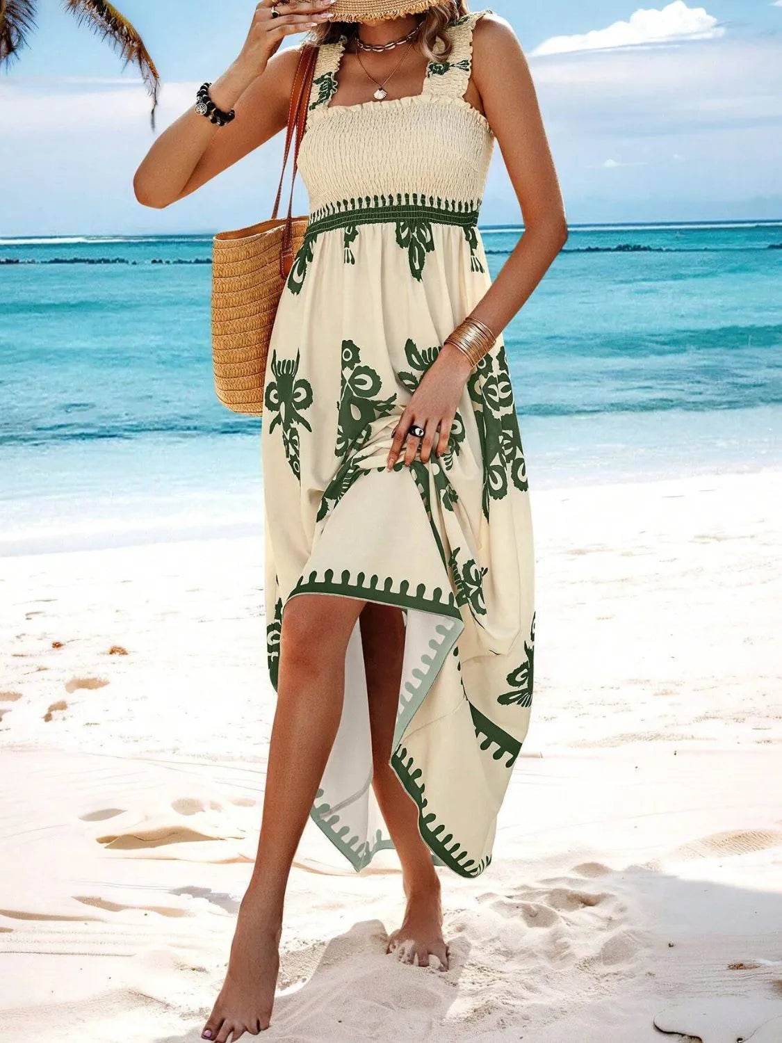 Smocked Printed Wide Strap Maxi Dress Trendsi e967e6d0-1bba-4a2b-86be-093e4af941e9-Max-Origin