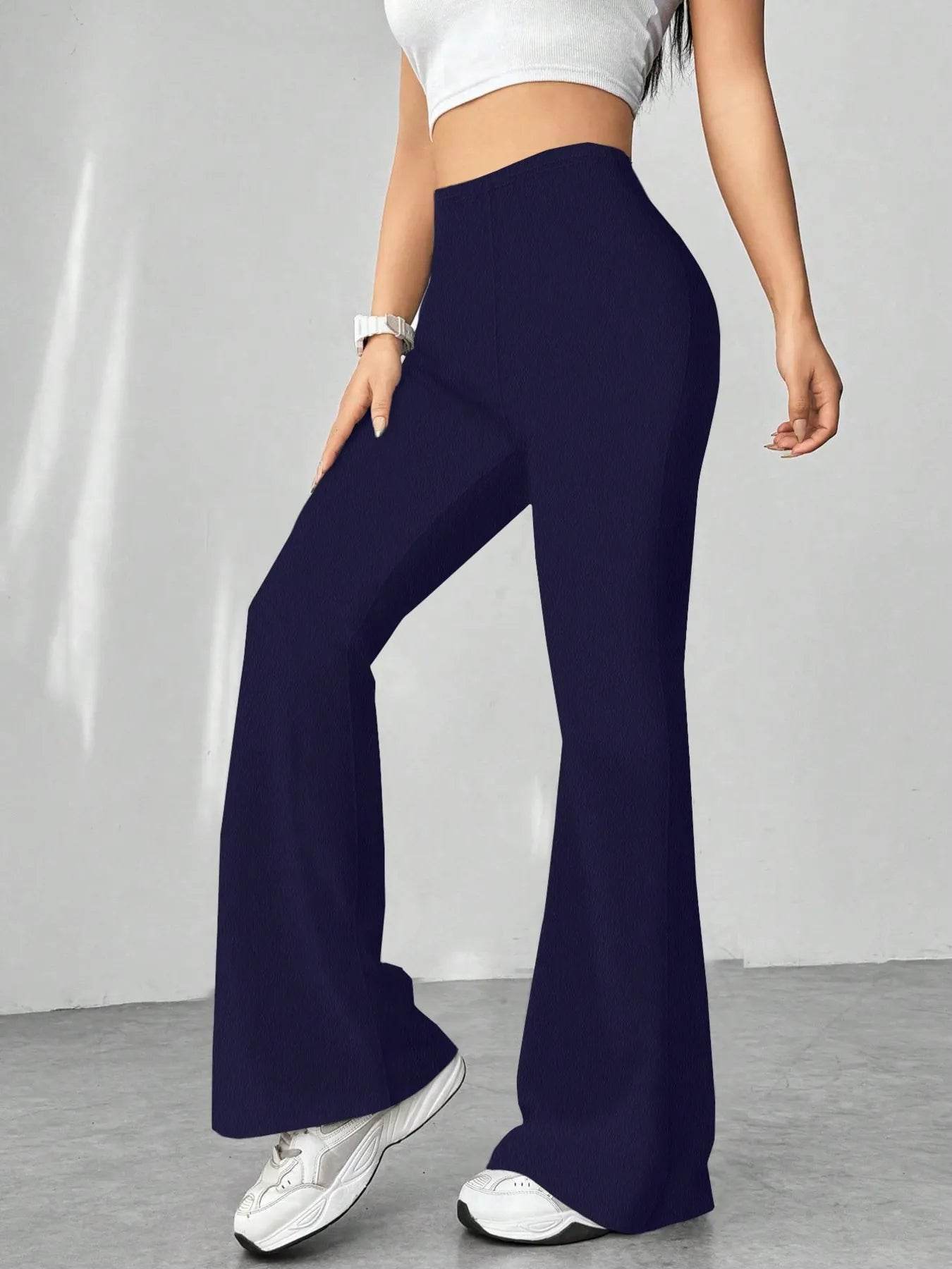 High Waisted Flare Pants Dark Purple Trendsi e980eab80f84442fba7a94f42e7ce093-Max-Origin