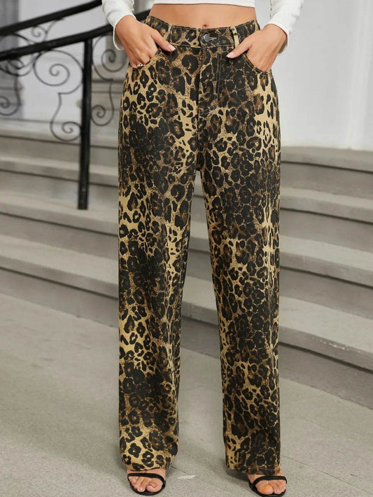 Leopard Jeans with Pockets Leopard Trendsi e9c76ceb-f24e-465a-a9cc-6fdce7066505-Max