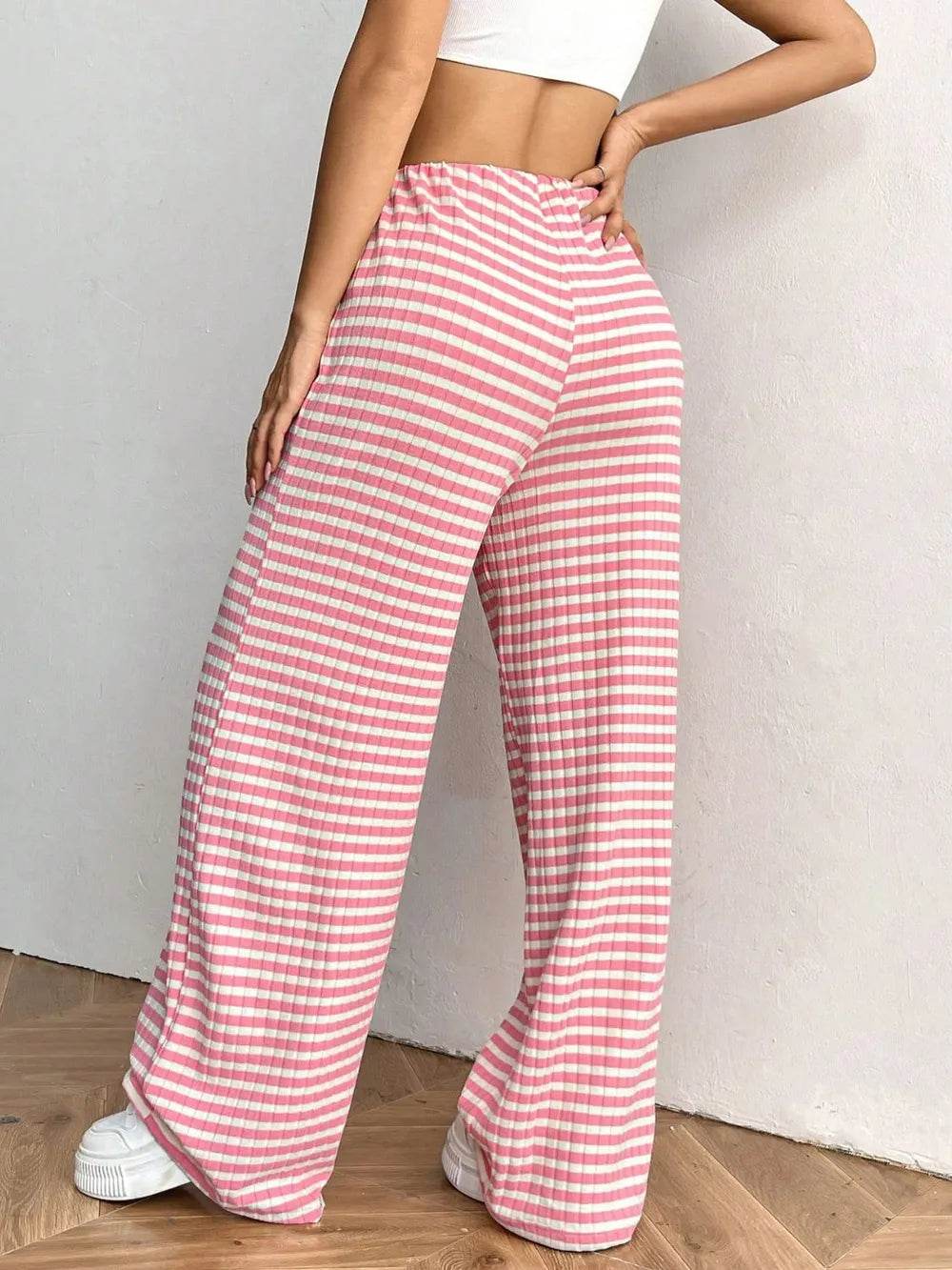 Tied Striped Wide Leg Pants Trendsi e9e62d72-9430-4d80-955c-b22ff43af527-Max