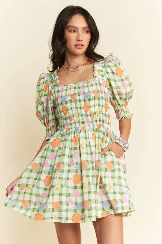 Davi & Dani Fruits Printed Smocking Mini Dress Sage Trendsi eaaf81db28dc4e4cbfed93c281ee057c-Max-Origin