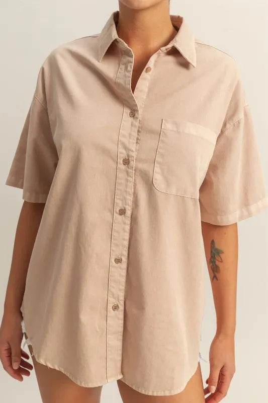 HYFVE Short Sleeve Button Down Oversized Shirt Trendsi eac0df209d7a4bce9f43dc5eb49968d4-Max-Origin
