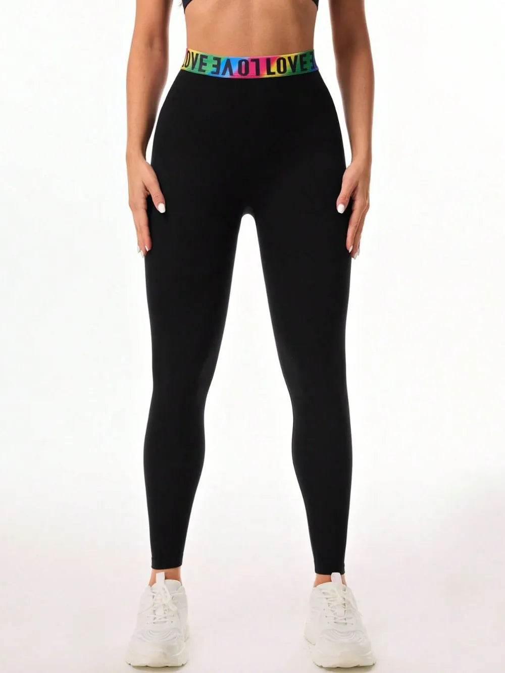 Letter Printed High Waist Active Leggings Black Trendsi eadccd79-d8d7-46eb-b858-0ca1aa178848-Max