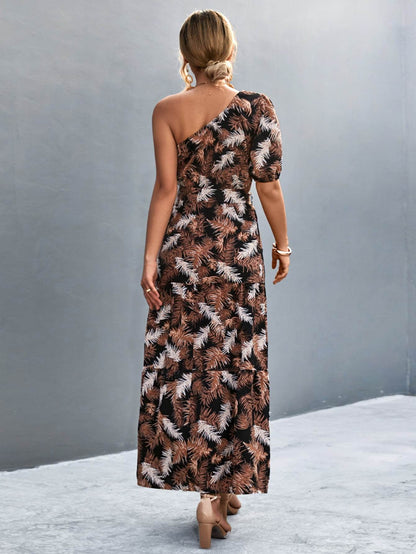 Printed Tie Waist One Shoulder Maxi Dress Trendsi eafe561676eb4bc784d088514dc73e13-Max