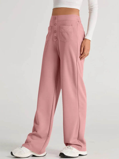 High Waist Wide Leg Pants Trendsi eb413a45-045b-4a3b-9b1c-36e3cb736c40-Max