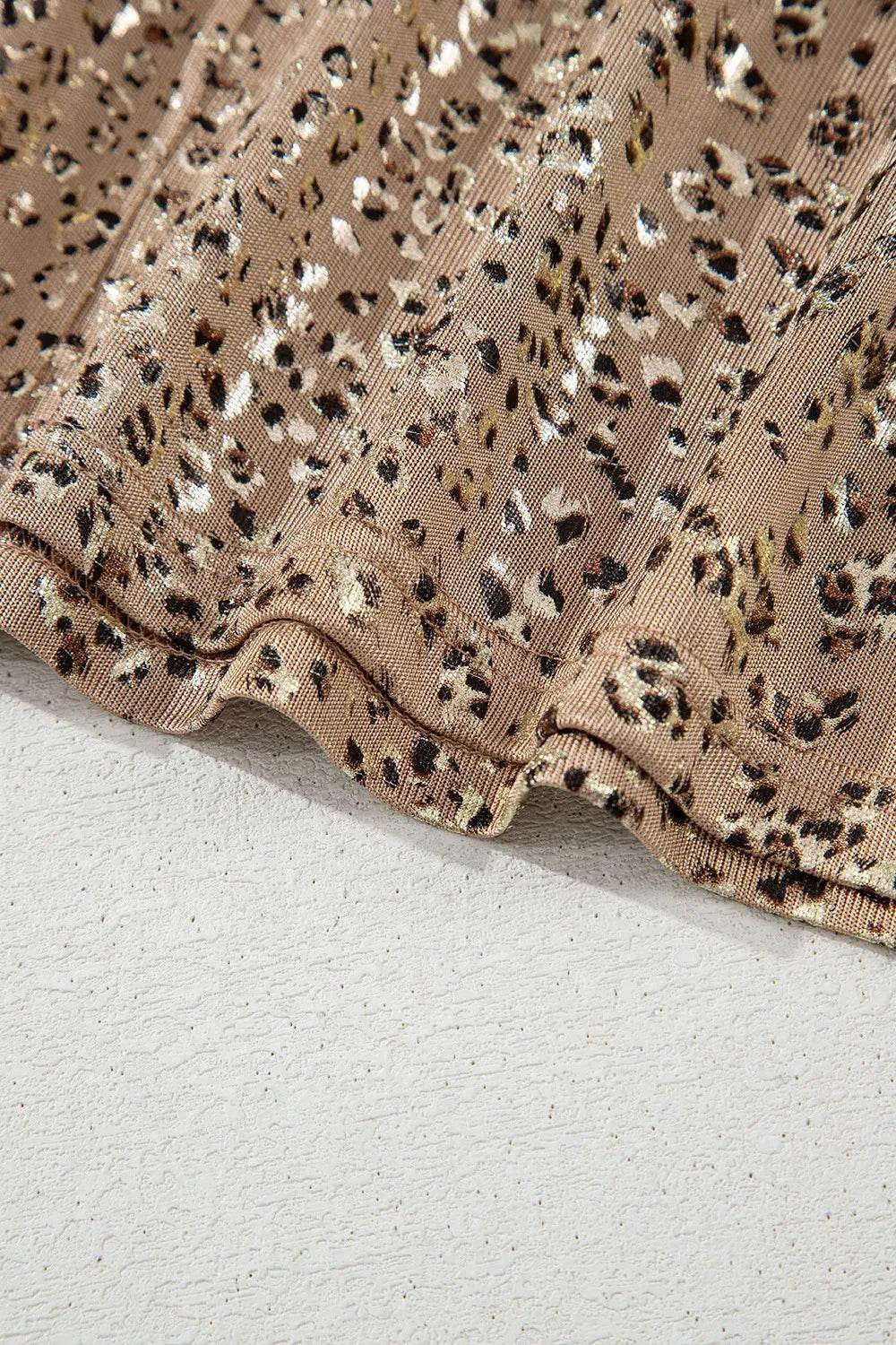Parchment Shimmer Leopard Print Dolman Sleeve T Shirt Trendsi eb61fbdc-51f3-4e6e-a09a-0ecdf2f1c971-Max-Origin