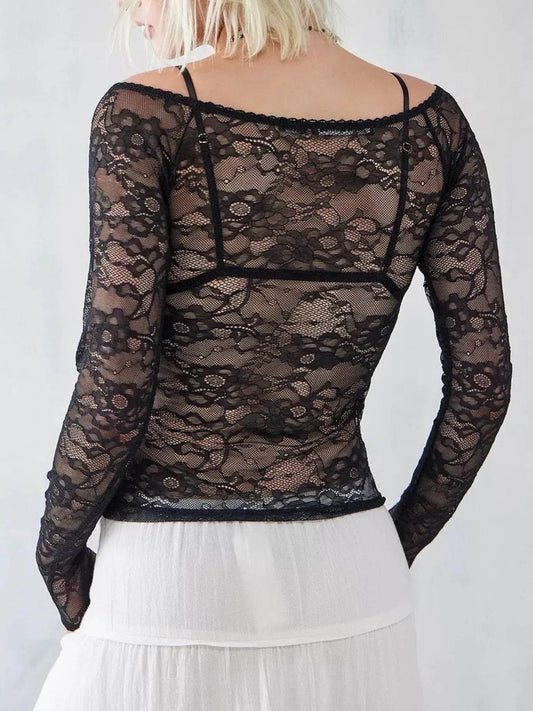 Lace Sheer Long Sleeve T-Shirt Trendsi ebc72716-32a6-49ab-affe-aa1ddc379b84-Max-Origin