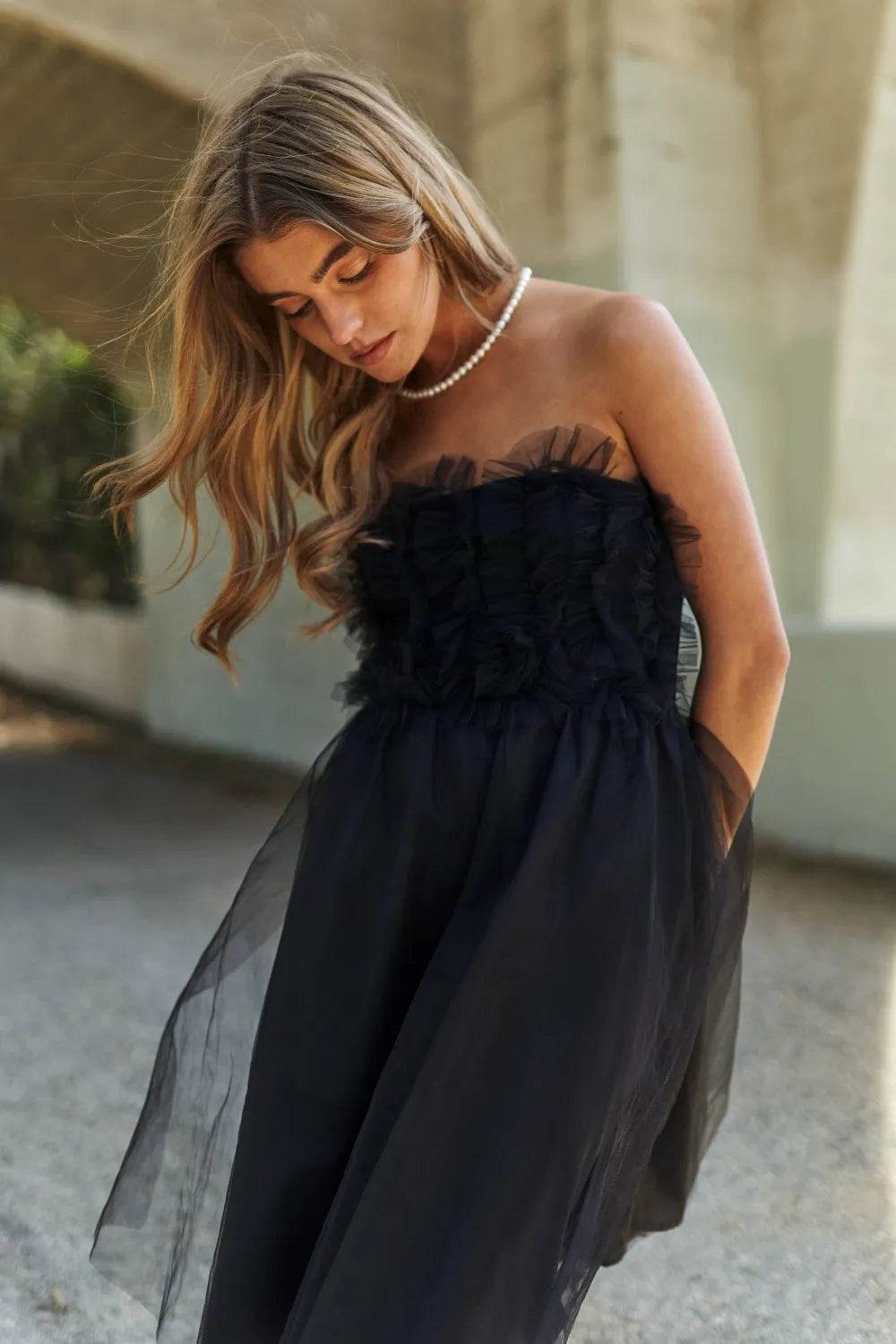 J.NNA Mesh Ruffle Tube Top Swing Dress Trendsi ec43efa0-7a2a-47da-8358-30d4931f5e9b-Max