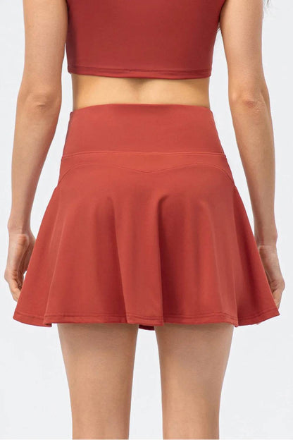 High Waist Wide Waistband Active Skirt Trendsi ec45dc26-e25c-43ef-83d0-6f0992838710-Max