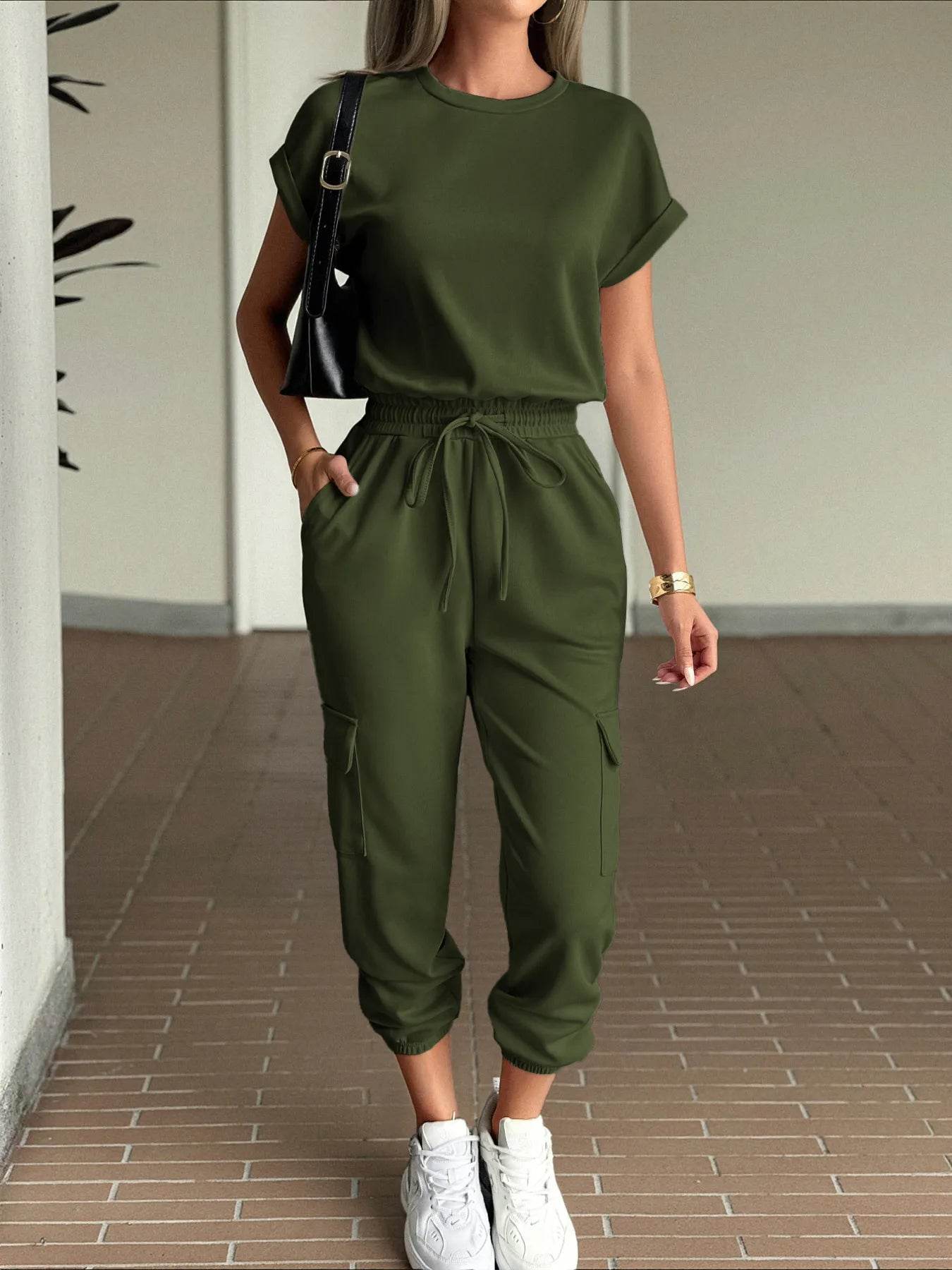 Round Neck Short Sleeve Top and Pants Set Trendsi ec64c34cf257434ea575d9a1fa3c4062-Max-Origin