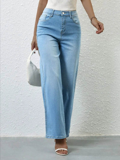 High Rise Wide Leg Jeans Trendsi ec7a6bd4-8e2b-42f2-be00-91c146c8df38-Max-Origin