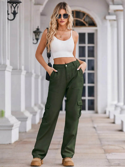 High-Waisted Cargo Jeans Trendsi ed0c504c19664f1fb3e16012eed36f09-Max-Origin