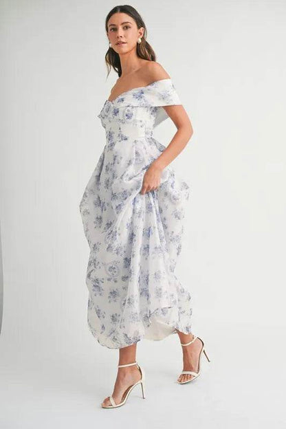 MABLE Floral Printed Off Shoulder Maxi Dress Trendsi ed90b42fff76414aae27962746c12e75-Max-Origin