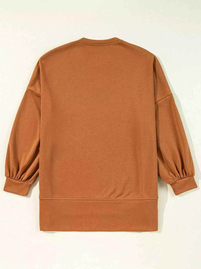 Happy Halloween Graphic Notched Long Sleeve Loose Top Trendsi edaae640-2266-4ad3-924c-91558f0e0fea-Max-Origin