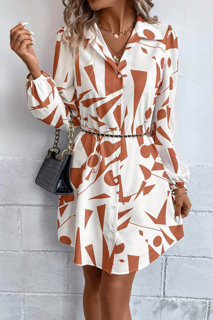 Geometric Long Sleeve Shirt Dress Trendsi ee0b1c5390204d56ab3248436cb57092-Max
