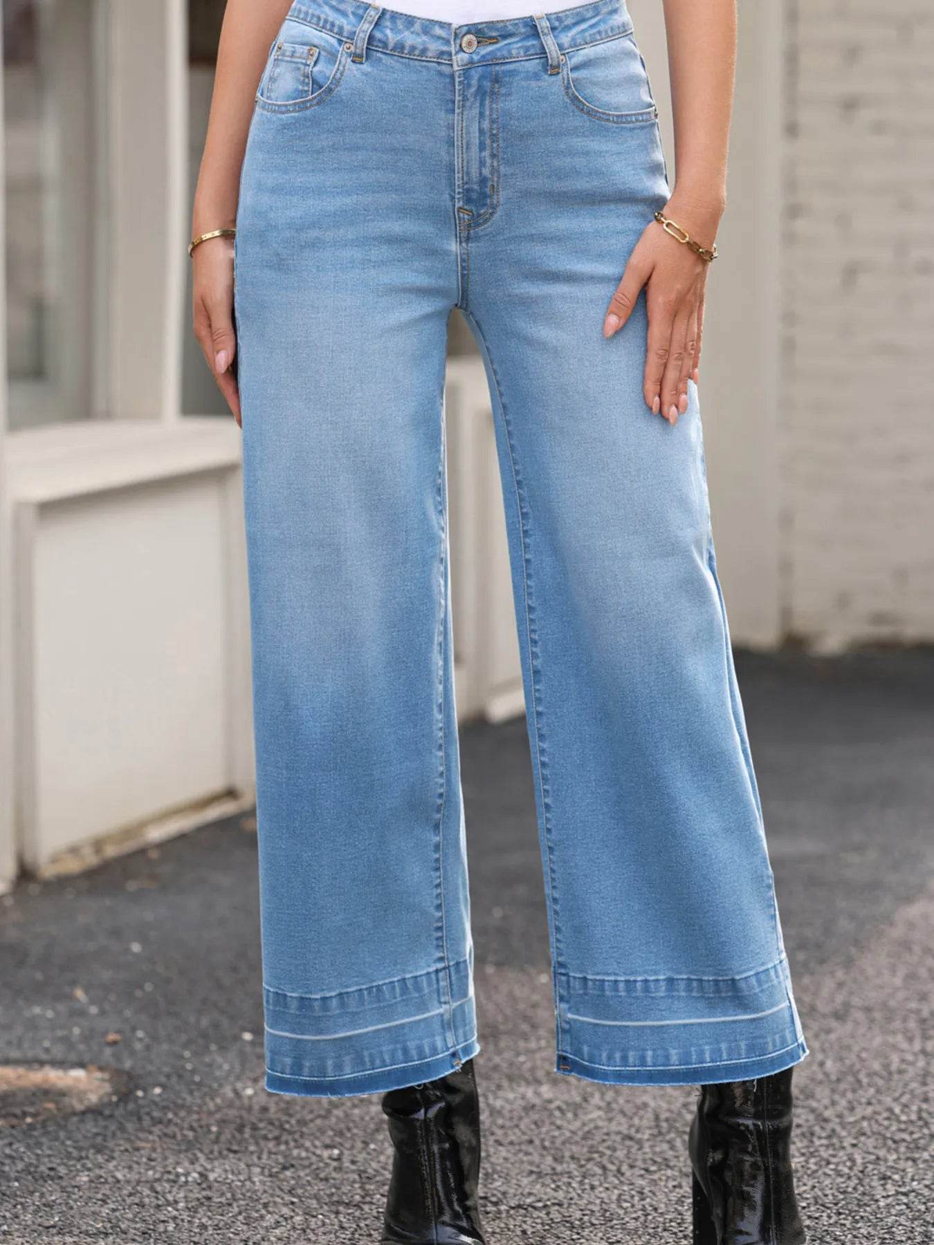 High Waist Wide Leg Washed Jeans Trendsi ee91c4c862cb4af88cc622b2aa22f8c6-Max-Origin
