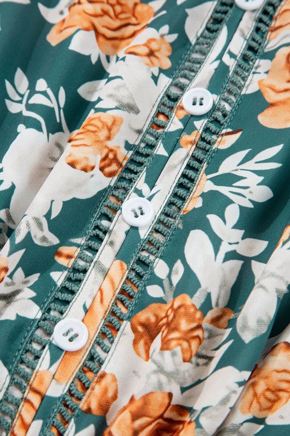Floral Print Trimmed V Neck Tie Waist Sleeveless Dress Trendsi eea1aba9-507b-4996-a1de-784487a391cd-Max-Origin