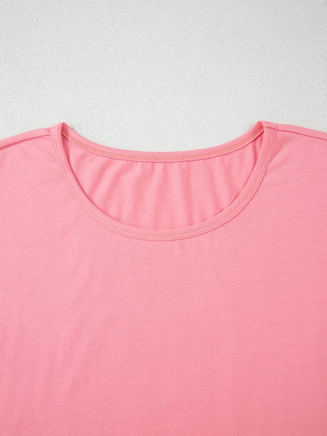 Ruffle Hem Round Neck Relaxed T-Shirt Trendsi eeab77e1ee7940b1be5f431305ef40b4-Max-Origin
