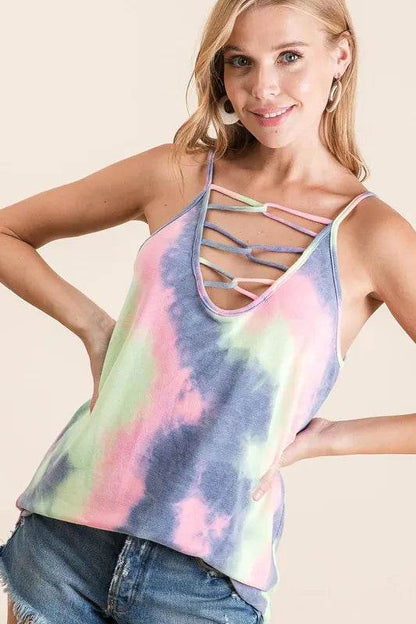 BiBi Tie Dye Terry Camisole with Caged Neck Trendsi eecfc87af9744110b39c511cc349c557-Max-Origin