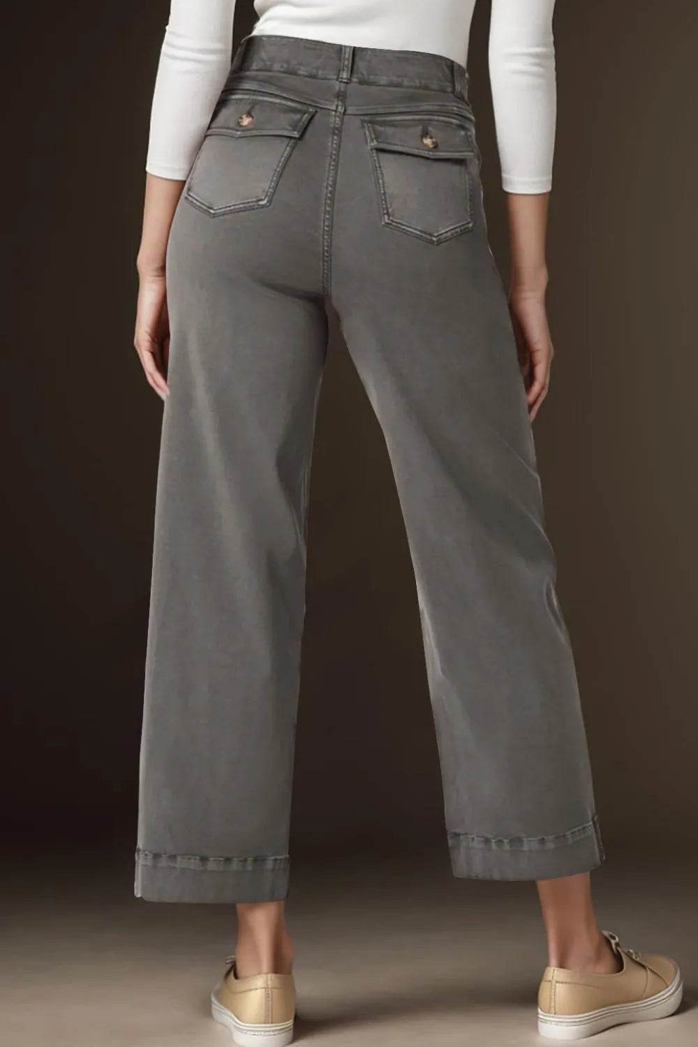 High Waist Jeans with Pockets Trendsi ef95fd76-f61e-4c22-a1f2-8b496550b5b9-Max