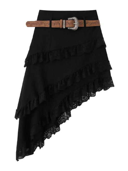 Asymmetrical Lace Ruffle Skirt Black Trendsi f02de868-6434-4c1b-b0f6-734acf7ea87c-Max-Origin