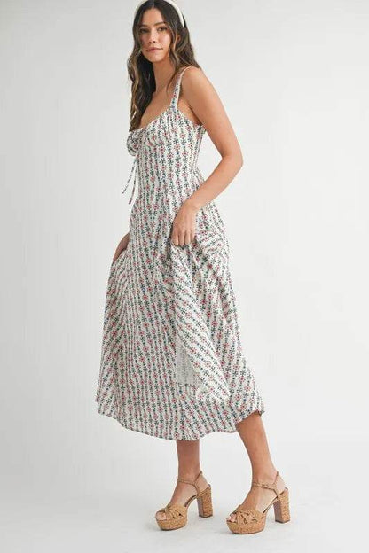 MABLE Floral Print Bustier Back Lace Up Midi Dress Trendsi f07358f46c0249829bc04720ca0bb97a-Max-Origin