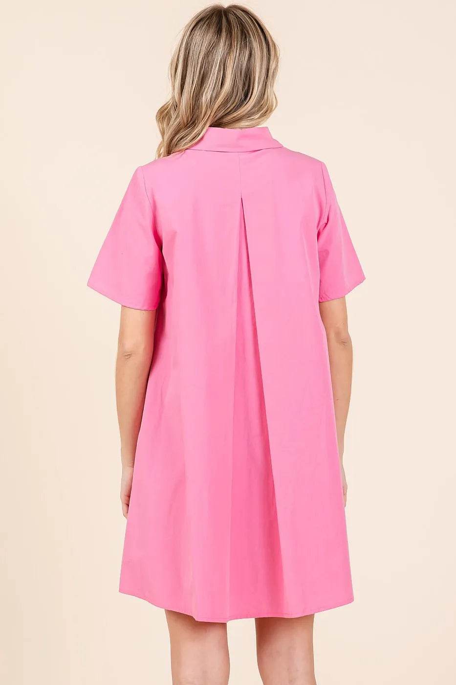 Mittoshop Poplin Collar Pleated Back Mini Dress Trendsi f090ad8b0d304f04a001070a2972a306-Max-Origin