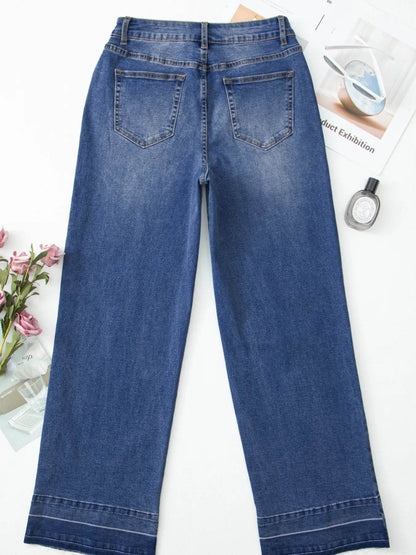Raw Hem Unique Cuffs Straight High Rise Loose Jeans Trendsi f0d822a6362a4ca09694c0d8b8bcf6d1-Max-Origin