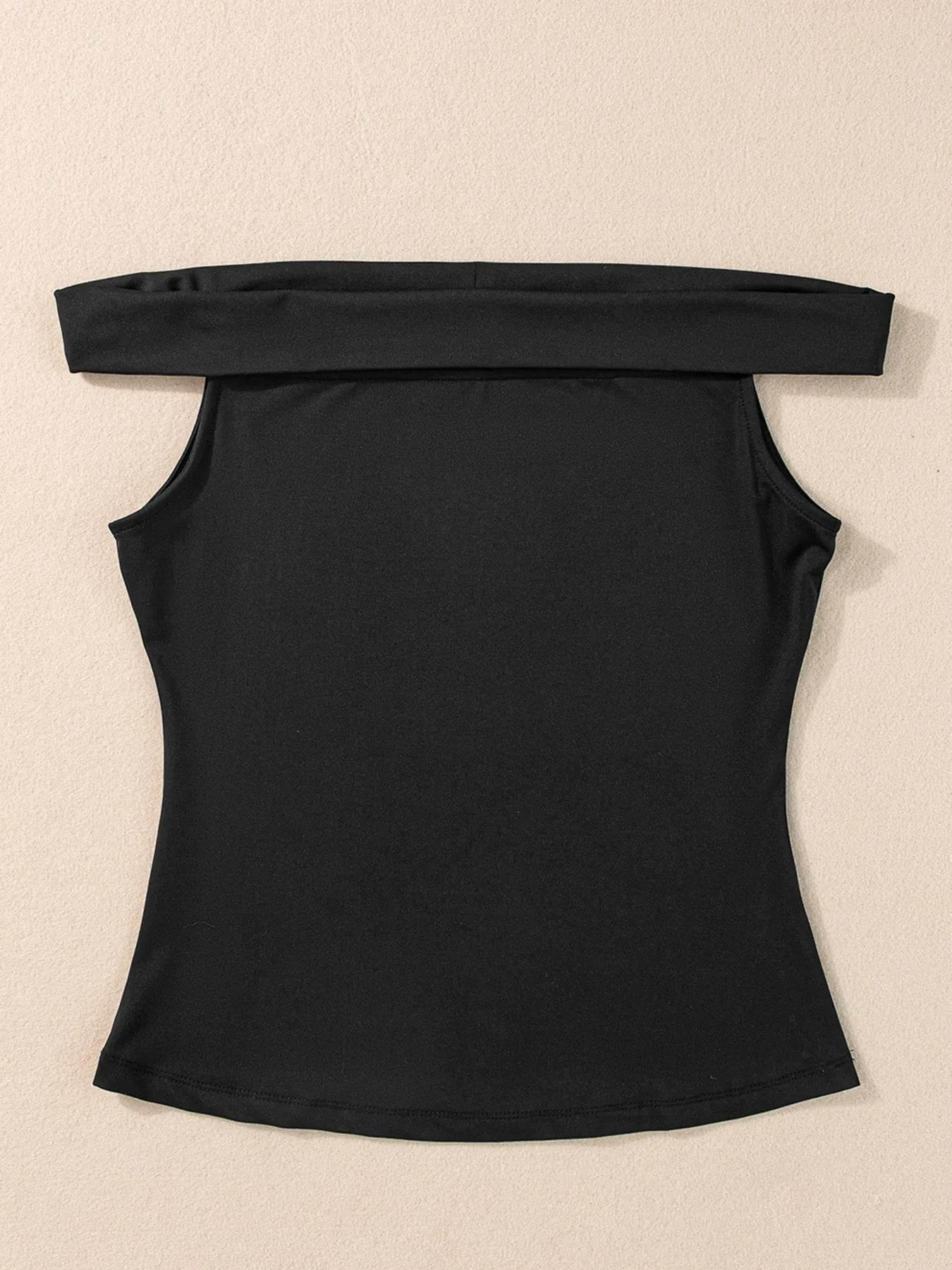 Folded Off Shoulder Slim Top Trendsi f0eca9a3a5e54f4da2cf68ca34b34245-Max-Origin