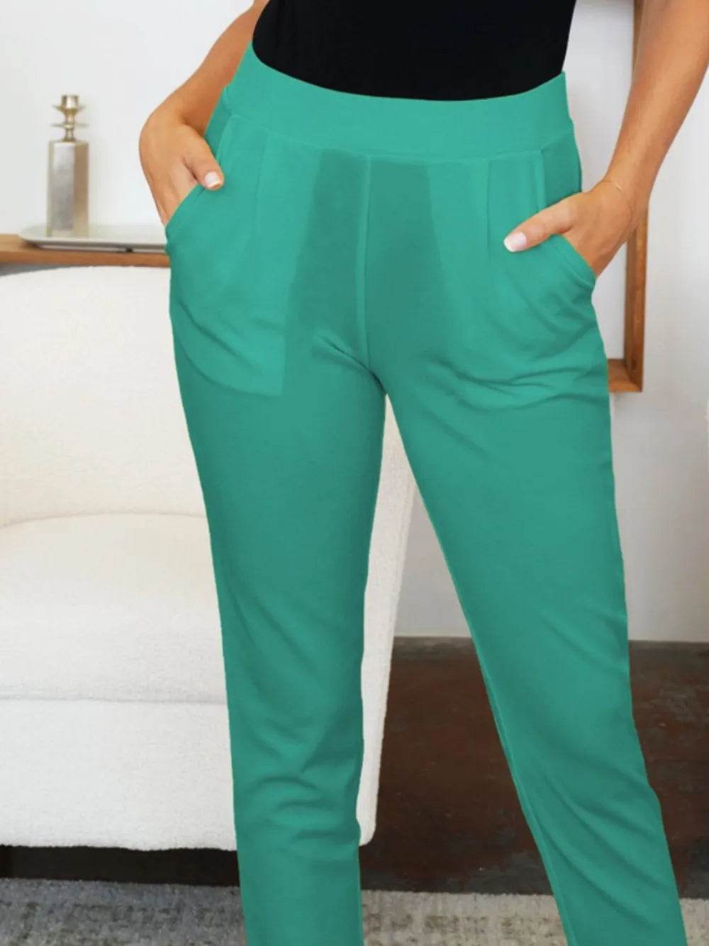 FAM-FAM Pocketed High Waist Skinny Pants Trendsi f1987997-f42b-4b05-b620-4730a0f5a5f0-Max